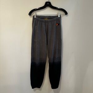 Aviator Nation Gray and Black Ombre Sweatpants XS